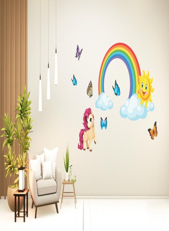 Wallbook Rainbow Wall Sticker | Wall Stickers for Home, Kitchen, Office, Bedroom & Living Room (55 x 95 cms) - Image 3